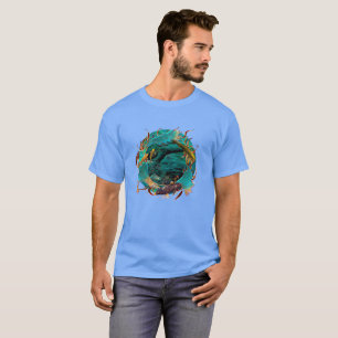 Camiseta Pez Koi "NADANDO EN PAZ"
