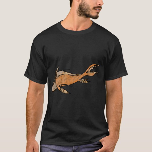 Camiseta Pez Koi Naranja (Anverso)