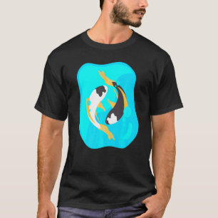 Camiseta Pez Koi Yin Yang