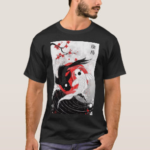 Camiseta Pez koi - Yin Yang