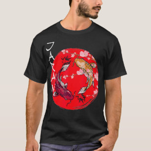 Camiseta pez koi ying yang yangBandera japonesa japón - Che