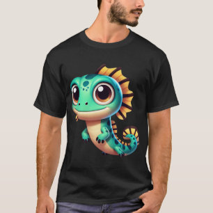 Camiseta Pez lagarto adorable