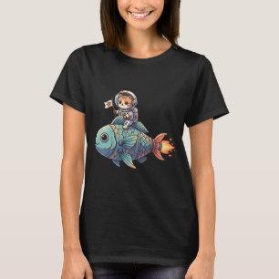 Camiseta Pez lanceta de Navidad