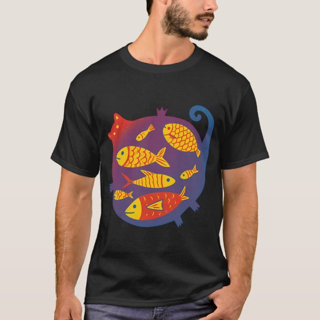 Camiseta pez lengua kawaii (Anverso)