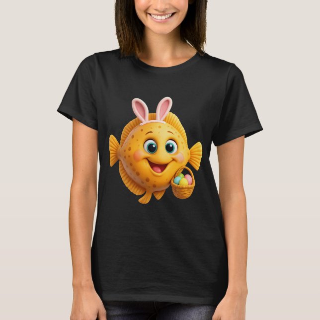 Camiseta Pez lenguado de Pascua (Anverso)