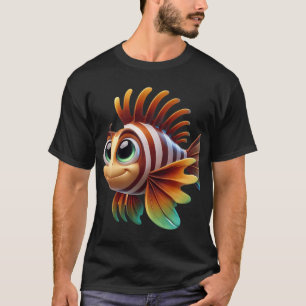 Camiseta Pez León Adorable