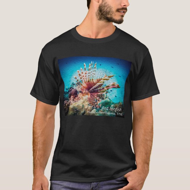Camiseta Pez león rojo (Anverso)