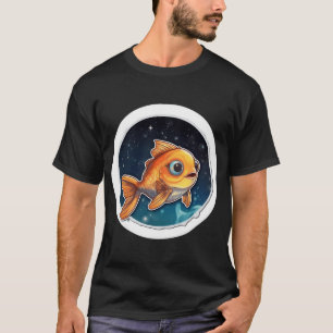 Camiseta Pez lindo Kawaii Buenas Noches