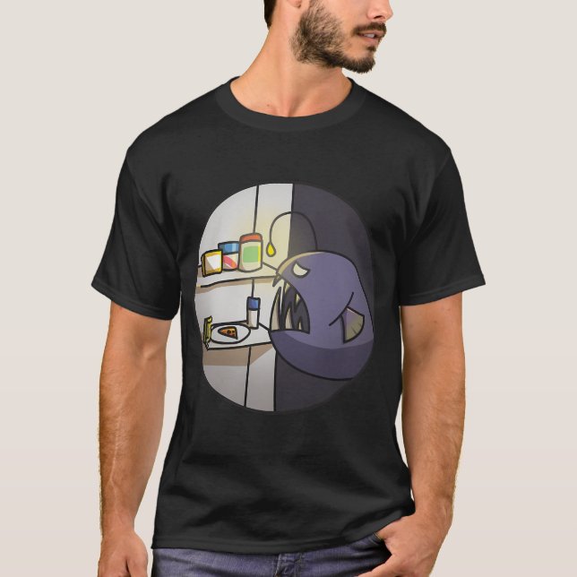 Camiseta Pez linterna a las 3AM (Anverso)