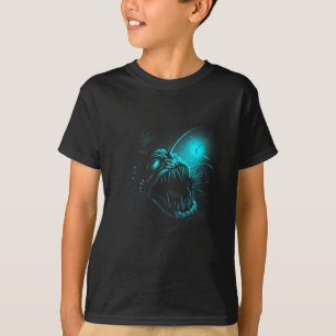 Camiseta Pez Linterna Criaturas del Mar Profundo Pez Linter