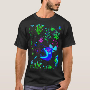 Camiseta Pez Linterna y pececillos