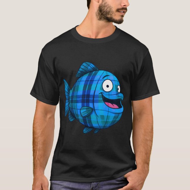 Camiseta Pez liso mono (Anverso)