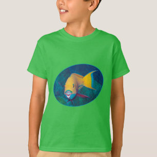 Camiseta Pez loro Foto submarina - Diseño fotográfico