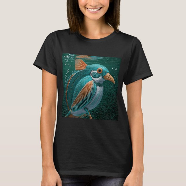 Camiseta Pez loro lindo (Anverso)