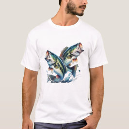 Camiseta Pez Lubina de Boca Grande Pesca