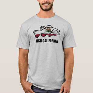Camiseta Pez Lubina de California