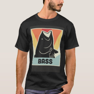 Camiseta Pez Lubina Pesca en Agua Dulce y Pesca de Lubina