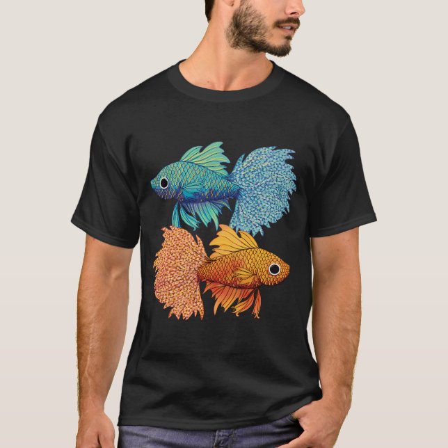 Camiseta Pez luchador (Anverso)