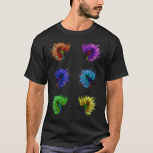 Camiseta Pez luchador