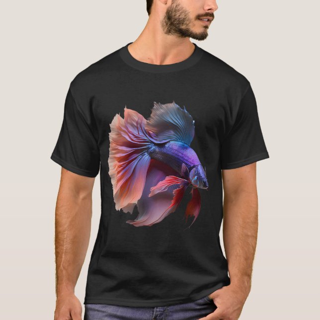 Camiseta Pez luchador siamés (Anverso)