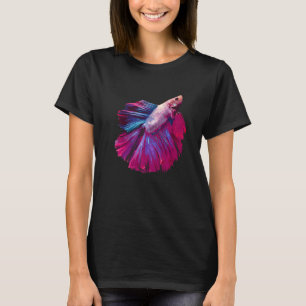 Camiseta Pez luchador siamés de agua dulce Graphi