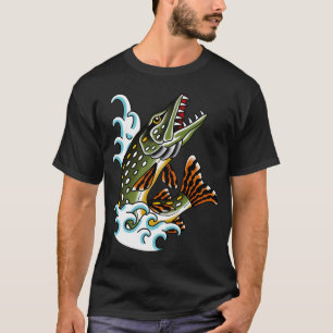 Camiseta Pez lucio del norte