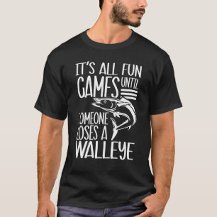 Camiseta Pez Lucioperca Pesca Pescador De Agua Dulce Pesca