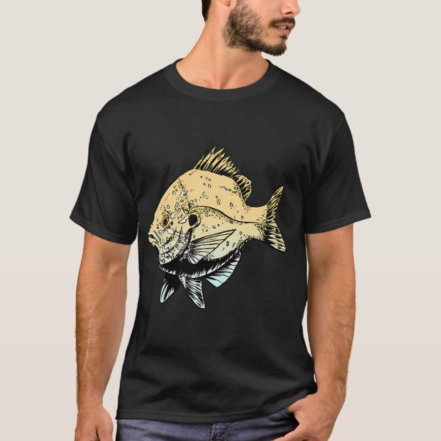 Camiseta Pez luna en colores suaves (Anverso)