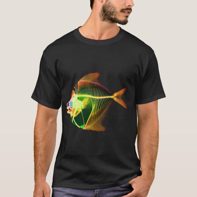 Camiseta Pez luna orange (Peprilus paru) (Anverso)