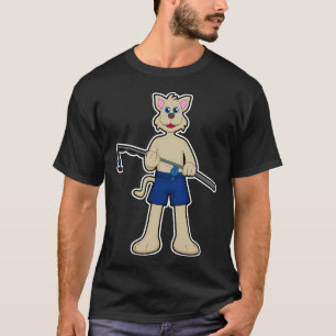 Camiseta Pez manchado acuarela tropical