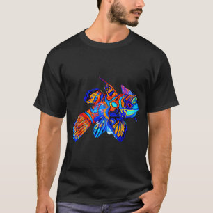 Camiseta Pez mandarín vibrante