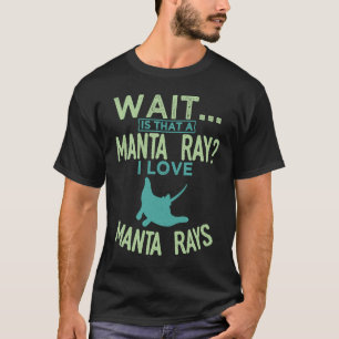 Camiseta Pez Manta Raya Stingray Océano Biólogo Me Encanta 