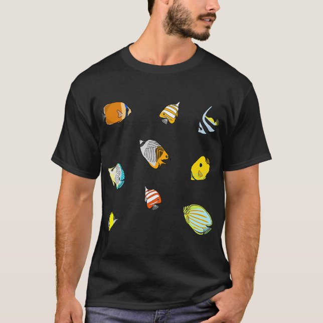 Camiseta Pez Mariposa (Anverso)