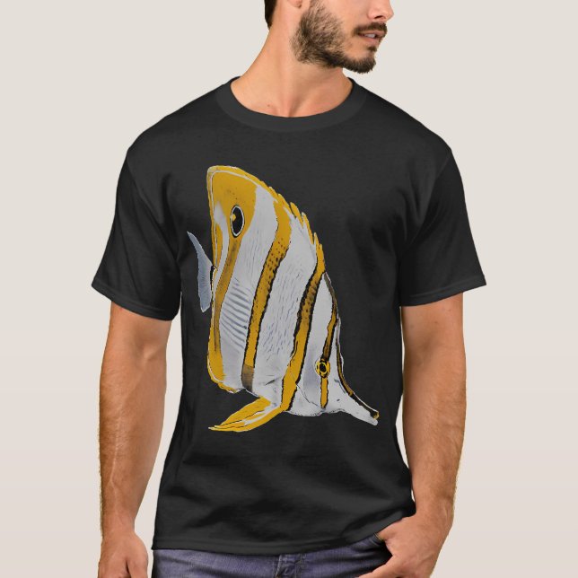 Camiseta Pez mariposa de banda de cobre (Anverso)