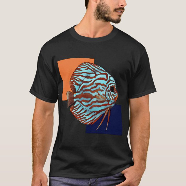 CAMISETA PEZ MASCOTA DISCUS (Anverso)