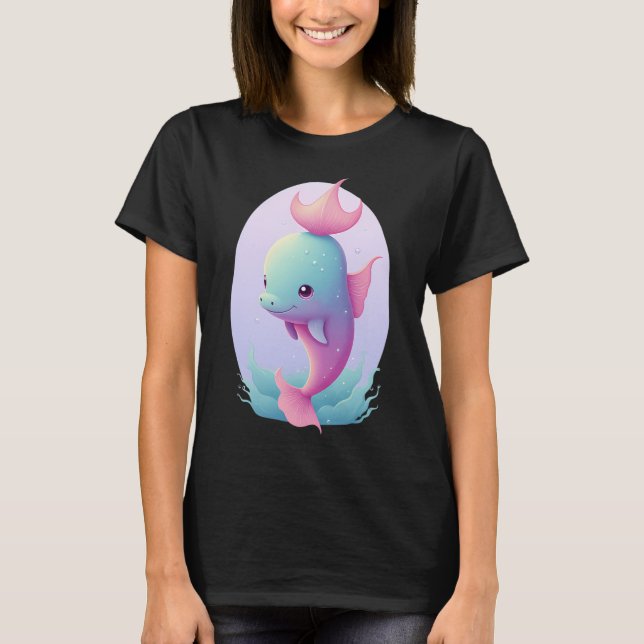 Camiseta Pez Místico Kawaii (Anverso)