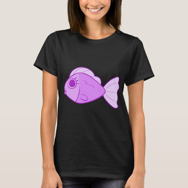 Camiseta Pez Morado Femenino (Anverso)