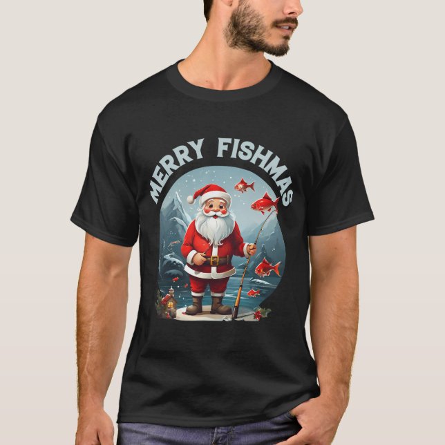 Camiseta Pez Mudskipper Fumando con Juegos de Palabras (Anverso)