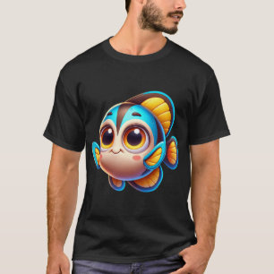 Camiseta Pez murciélago adorable