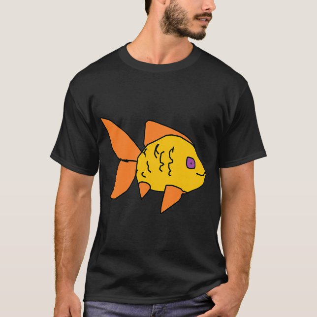 Camiseta pez naranja (Anverso)