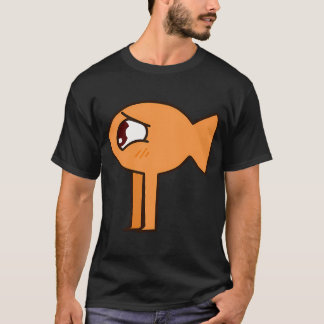 Camiseta Pez naranja con patas