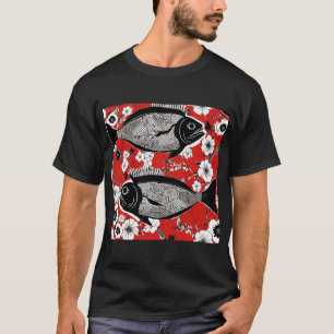 Camiseta Pez negro