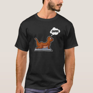 Camiseta Pez Nutria Yoga Posturas Deporte Gimnasia Ohm Lati
