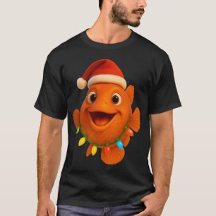 Camiseta Pez Orange Roughy de Navidad