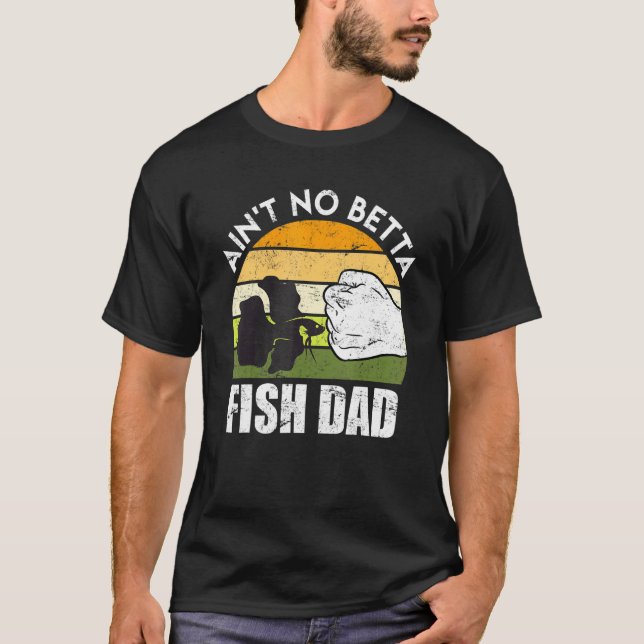Camiseta Pez Papá Betta Fish (Anverso)