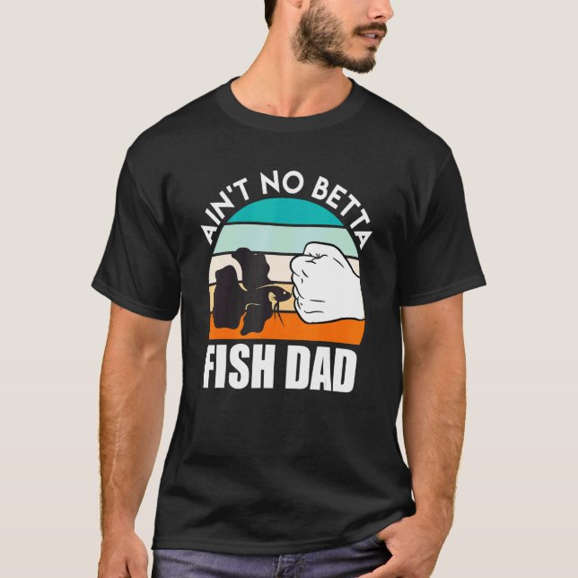 Camiseta Pez Papá Betta Fish 1 (Anverso)