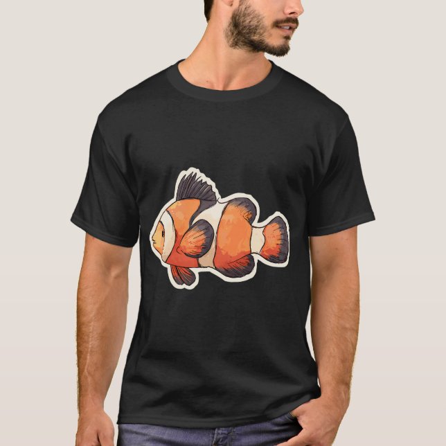 Camiseta Pez payaso adorable (Anverso)