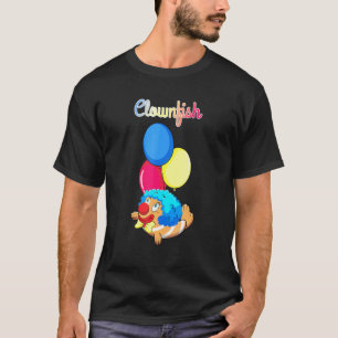 Camiseta Pez Payaso Animal Marino Pun Disfraz de Payaso Acu