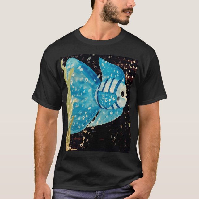 Camiseta Pez payaso azul (Anverso)