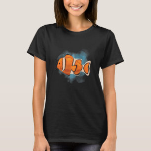 Camiseta Pez Payaso Criaturas de las Profundidades Oceánica